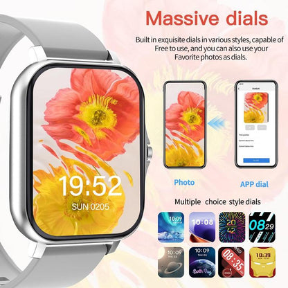 Multifunctional Smart Watch, Fashionable Digital Watch with Heart Rate Monitoring and Sleep Tracking, Sports Watch with Multiple Sports Modes for Women & Men, Wearable