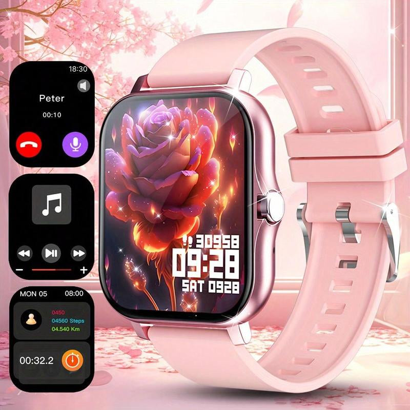 Multifunctional Smart Watch, Fashionable Digital Watch with Heart Rate Monitoring and Sleep Tracking, Sports Watch with Multiple Sports Modes for Women & Men, Wearable
