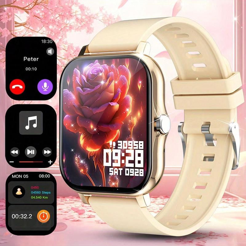 Multifunctional Smart Watch, Fashionable Digital Watch with Heart Rate Monitoring and Sleep Tracking, Sports Watch with Multiple Sports Modes for Women & Men, Wearable