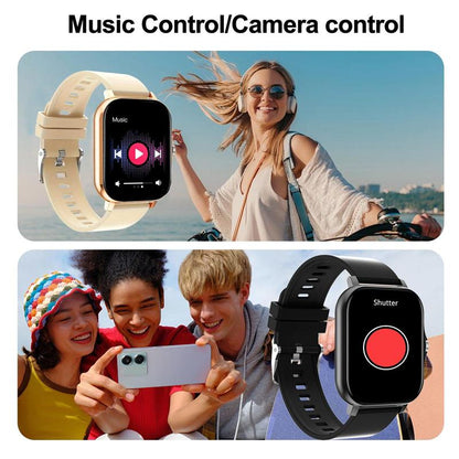 Multifunctional Smart Watch, Fashionable Digital Watch with Heart Rate Monitoring and Sleep Tracking, Sports Watch with Multiple Sports Modes for Women & Men, Wearable